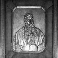 D. António Barroso. Retrato em relevo. Cobre.
Seminário das Missões. Cernache do Bonjardim.