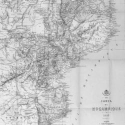 Carta de Moçambique – 1889.
