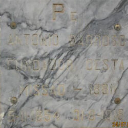 D. António Barroso recordado em Angola.
Monumento em Mbanza Congo.